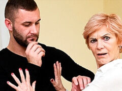 デカ尻, デカパイ, フェラチオ, 指いじり, 熟年, 自然山雀, 剃毛, ストッキング