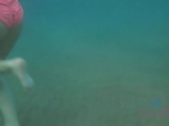 ビーチ, ビキニ, 彼女, ハメ撮り, オマンコ, 剃毛, シャワー, 靴下