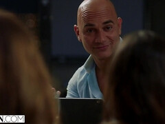 デカパイ, 茶髪の, 口内発射, 顔面騎乗, 顔射, オマンコ, 馬乗り, 三人