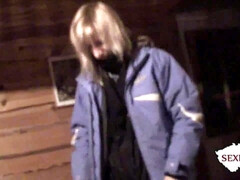 美女, ブロンド, フェラチオ, イく瞬間, チェコ, グループ, パーティ, オッパイの