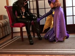 catwoman batgirl domination