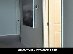 アナル, お尻, デカチン, フェラチオ, 茶髪の, イく瞬間, 淫乱熟女, シャワー