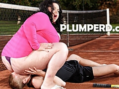 Wohlbeleibte schöne frauen, Blasen, Pummelig, Hd, Lecken, Im freien, Öffentlich, Muschi