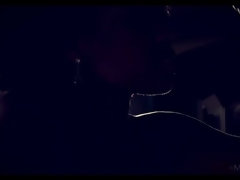 クラブ, ドレス, ヒール, 乳首, オマンコ, 一人, ストリップ, ヒモパン