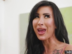 Grosse titten, Vollbusig, Schwanz, Familie, Lecken, Milf, Muschi, Taboo