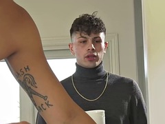 In den arsch, Schwarz, Schwarz, Schwul, Lingerie, Hausmädchen, Transfrau