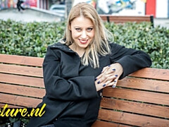 Grosser schwanz, Blondine, Blasen, Ungarisch, Lingerie, Milf, Natürlich, Spielzeuge