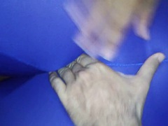 The big ass Gina fucked in the ass when she was doing exercises