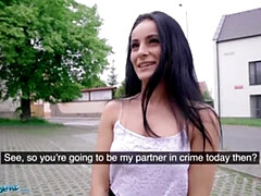 Leie, Blasen, Spermaladung, Tschechisch, Geld, Natürlichen titten, Pov, Öffentlich