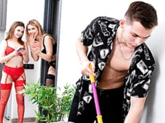 Leie, Grosser schwanz, Blasen, Frau frau mann, Natürlichen titten, Jungendliche (18+), Flotter dreier, Titten