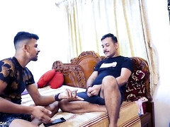 Grosse titten, Indisch, Flotter dreier