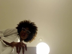 Amateur, Noire, Sucer une bite, Doigter, Fille latino, Chatte, Jarretelles, Webcam