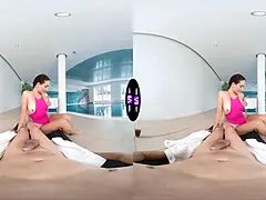 美人, フェラチオ, 茶髪の, なめる, ハメ撮り, オマンコ, ティーン, オッパイの