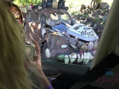 Kenzie gets too horny to sightsee!