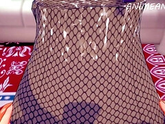 アナル, フェラチオ, 中出し, イく瞬間, ダブル開発, 自家製, 熟年, 淫乱熟女