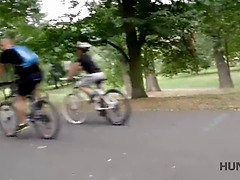 18, 素人, 茶髪の, 浮気する, チェコ, お金, アウトドア, ハメ撮り