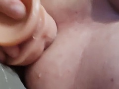 素人, アナル, ディルド, 手コキする, オナニー, シーメール, 一人, おもちゃ
