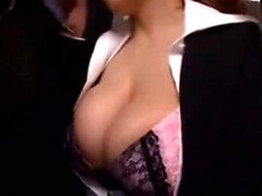 Aziatisch, Grote mammen, Pijpbeurt, Sperma shot, Fetisj, Japaans, Openbaar