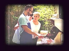 Gros cul, Gros seins, Sucer une bite, Plantureuse, Attrapée, Chevaucher, Fils, Nénés