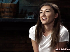 緊縛, 変態, ボンデージ, フェティッシュ, ハードコア, 乳首, 苦痛, ラフ