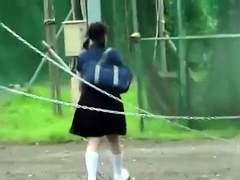 Japanese Outdoor Public Cocksucker