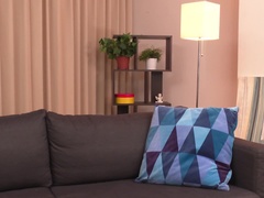 Enthousiasteling, Aziatisch, Pijpbeurt, Sperma in mond, Sperma shot, Hd, Japaans