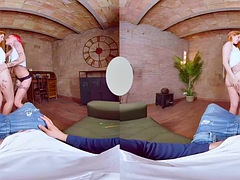 3d, レズビアン, 三人