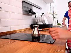 Mooi, Pijpbeurt, Vingeren, Hd, Keuken, Slipje, Klein