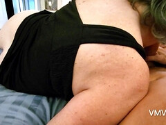 Blasen, Vollbusig, Spermaladung, Oma, Handjob, Reif, Milf, Titten