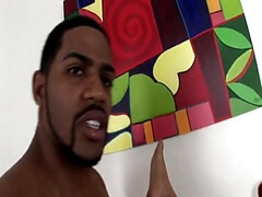 Brown sugar honey pounded by a black dong