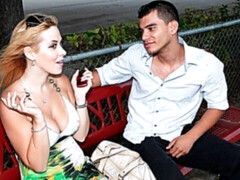 デカ尻, デカチン, デカパイ, ブロンド, フェラチオ, なめる, オマンコ, ショートヘア