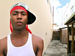 Leie, In den arsch, Schwarz, Schwarz, Schwul, Im freien, Öffentlich