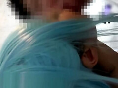 Asiático, Chica, Tetas grandes, Mamada, Corridas, Hd, Japonés, Pov