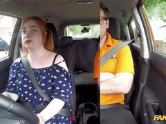 Grosse bite, Sucer une bite, Voiture, Grosse, Hard, Réalité, Rousse roux