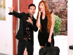 デカ尻, デカパイ, フェラチオ, バック, 手コキする, オナニー, 淫乱熟女, 赤毛