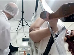 18 ans, Amateur, Tir de sperme, Gode, Médecin, Fétiche, Doigter, Gyneco