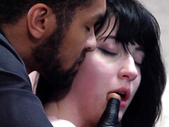 Анальный секс, Черные, Брюнетки, Доминирование, Женщины, Пальцем, Перчатки, Сиськи