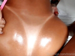 Leie, In den arsch, Spermaladung, Schwanz, Selbstgemacht, Milf, Nackt, Pov