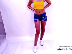 Perfect girl gets her tight snatch screwed