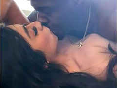 Grosse bite, Gros seins, Noire, Sucer une bite, Tir de sperme, Noir ébène, Branlette thaïlandaise, Nénés