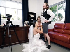 素人, アナル, ブロンド, 結婚, 茶髪の, バック, ペニス, ストッキング