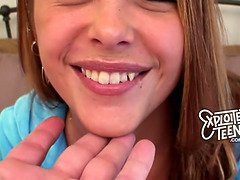 Beauté, Grosse bite, Blonde, Éjaculer dans la bouche, En levrette, Faciale, Pov, Se déshabiller