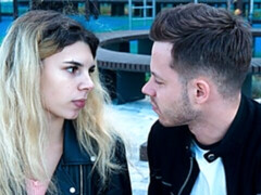 Slurping fuck with teen blonde