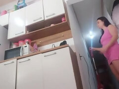 Amateur, Verga grande, Morena, Engañando, Marido, Latina, Apretado, Esposa