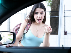 Tussi, Blasen, Braunhaarige, Handjob, Hardcore