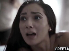 Morena, Atrapados, Estilo perrito, Tetas naturales, Coño, Realidad, Sexo fuerte, Tímido