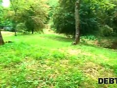Brunette brune, Tchèque, Hd, Seins naturels, Pov, Criant, Rasée
