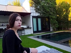 美女, デカチン, 茶髪の, 中出し, ハードコア, ハメ撮り