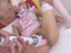 Universidad, Corrida, Consolador, Sexo duro, Japonés, Lencería, Medias largas, Juguetes