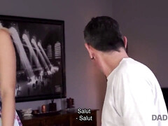 Sucer une bite, Tchèque, Papa, Doigter, Léchez, Mature, Fils, Adolescente